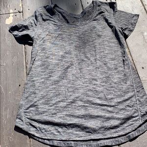 LULULEMON ATHLETICA burnout T-shirt size 8
